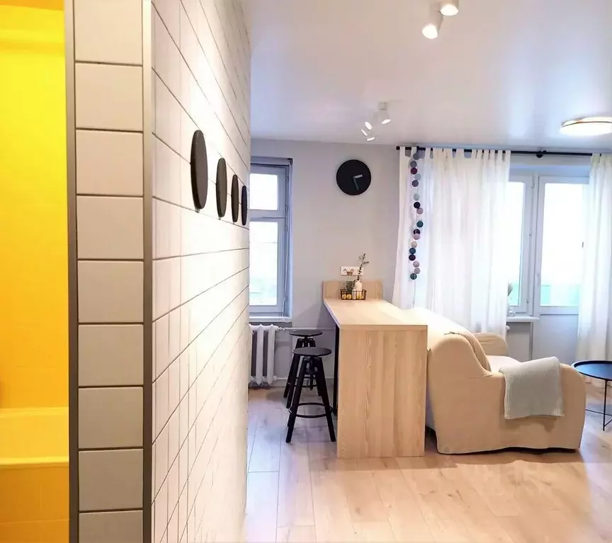 Студия Москва Балаклавский просп., 4К1 (35.0 м) - Фото 1