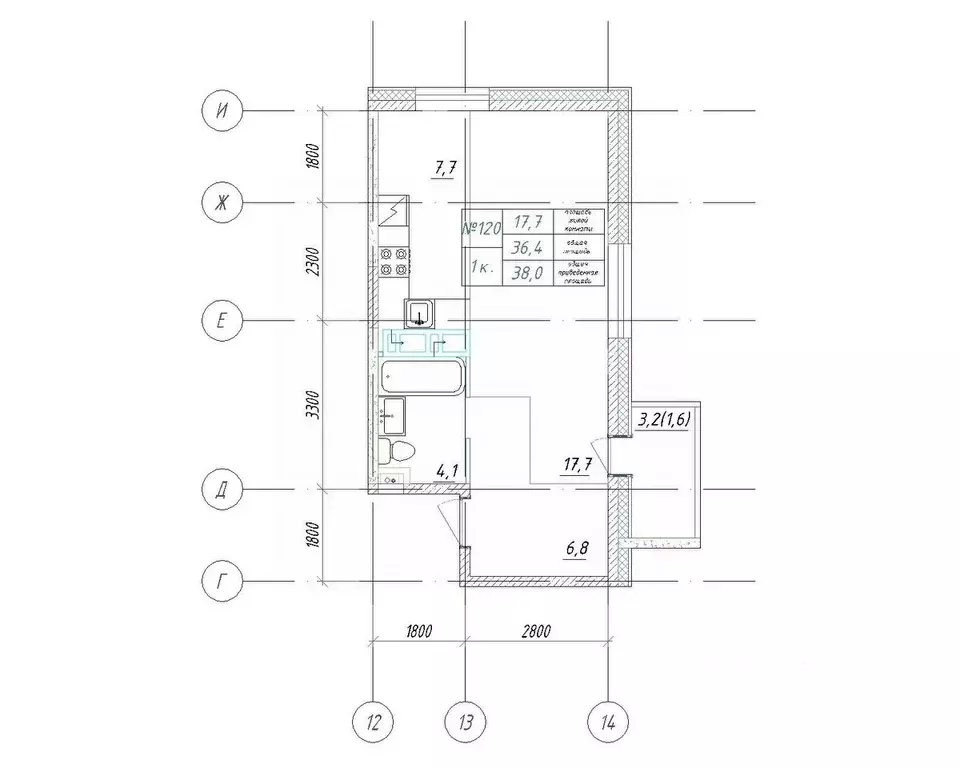 1-к кв. Приморский край, Большой Камень ул. Ленина, 14 (38.0 м) - Фото 1