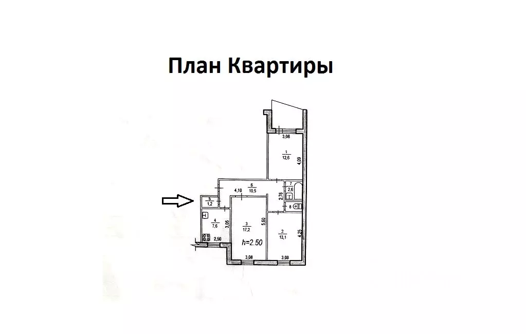 3-к кв. Хабаровский край, Хабаровск ул. Суворова, 28 (66.1 м) - Фото 1