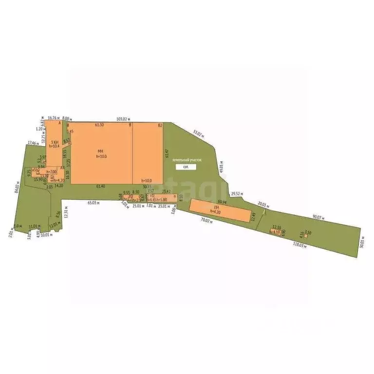 Склад в Ростовская область, Милютинская ст-ца ул. Промышленная (9500 ... - Фото 2