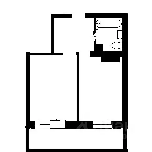 1-к кв. Санкт-Петербург просп. Героев, 18 (42.0 м) - Фото 2