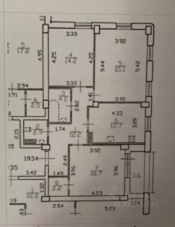 3-к кв. Санкт-Петербург Московский просп., 73к5 (93.5 м) - Фото 2