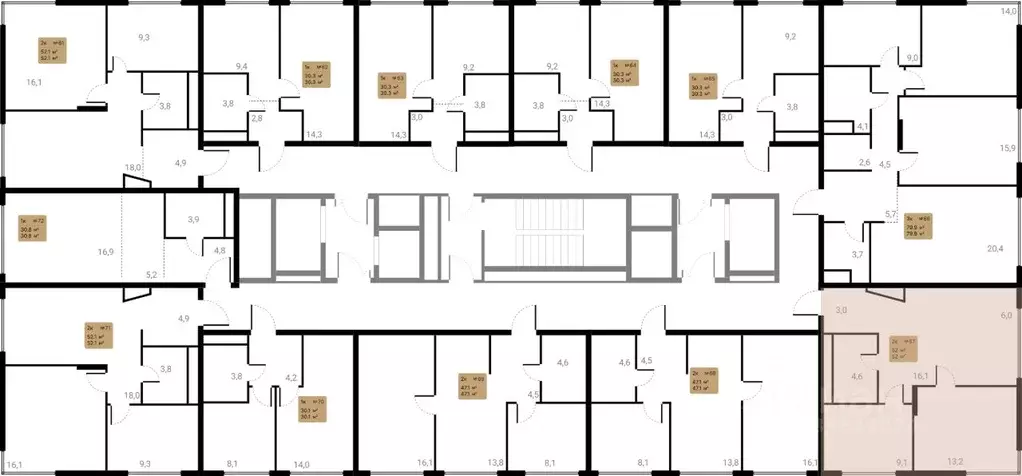 2-к кв. Московская область, Химки Лесная Коллекция жилой комплекс ... - Фото 2