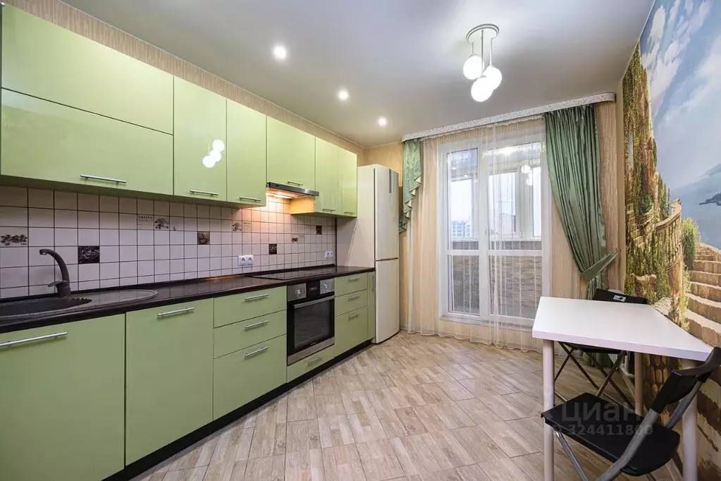 1-к кв. Новосибирская область, Новосибирск Вилюйская ул., 5 (37.0 м) - Фото 1