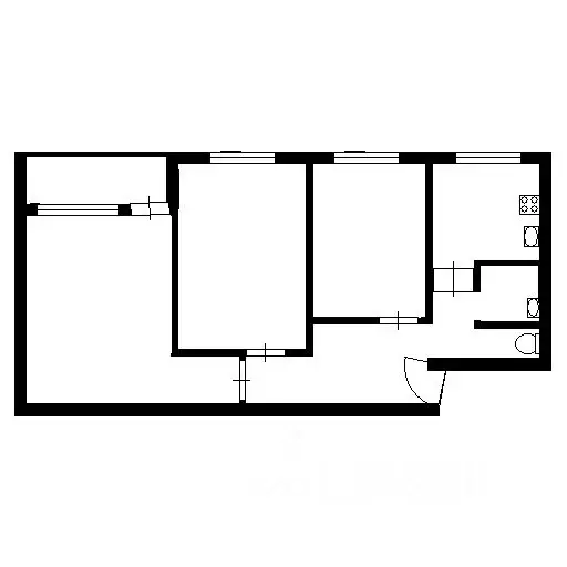 3-к кв. Санкт-Петербург Северный просп., 16К1 (59.1 м) - Фото 2