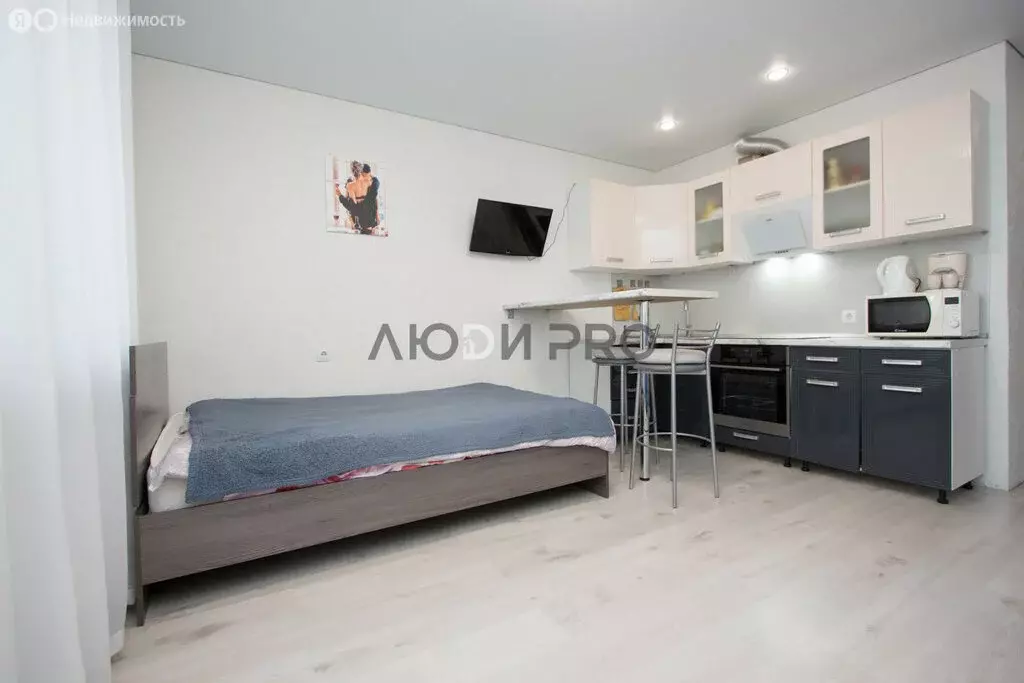 Квартира-студия: Уфа, жилой район Дёма, микрорайон Экогород Яркий, ... - Фото 2