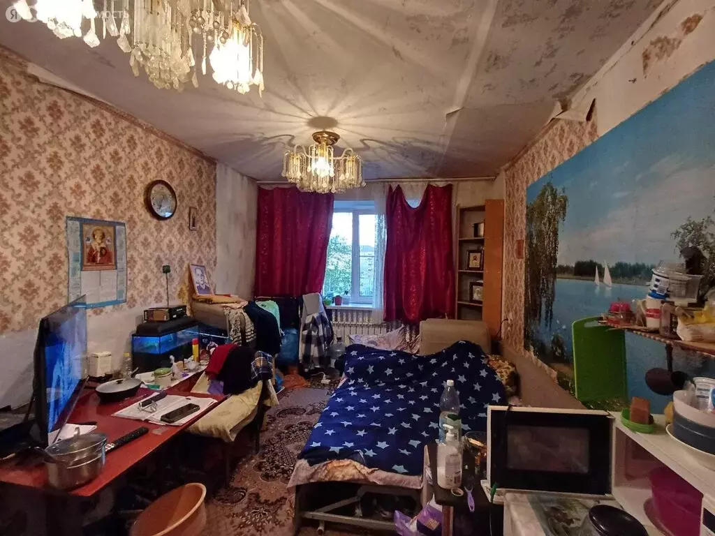 1к в 7-комнатной квартире (17 м) - Фото 0