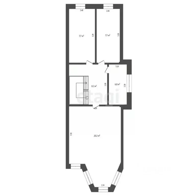 Таунхаус в Калужская область, Калуга городской округ, д. Пучково ул. ... - Фото 2