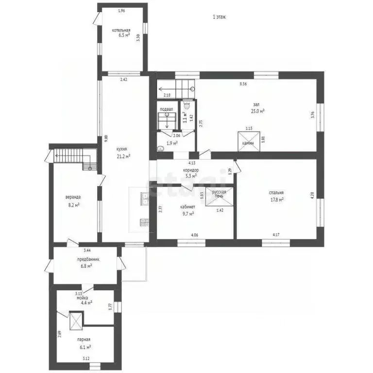 Дом в Тюменская область, Тюмень ул. Новозаимская (174 м) - Фото 1