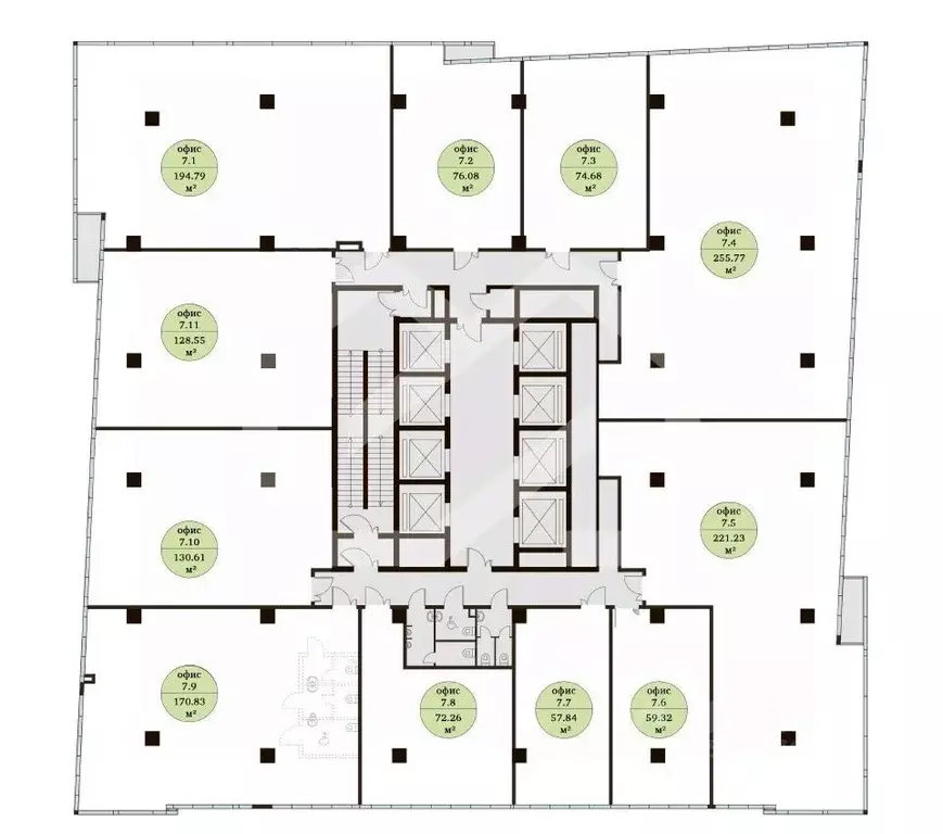 Помещение свободного назначения в Москва ул. Неверовского, 10С3 (170 ... - Фото 2