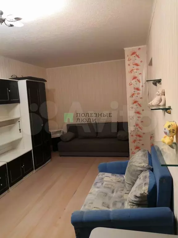 1-к. квартира, 36 м, 1/9 эт. - Фото 1