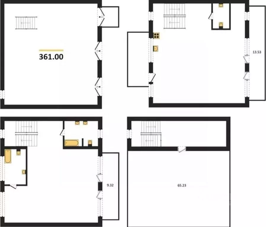 Таунхаус в Самарская область, Самара ул. Берег реки Волги, 9Б (361 м) - Фото 2