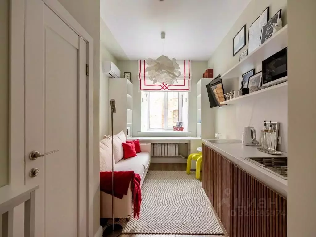 1-к кв. Москва Тверской бул., 19 (18.0 м) - Фото 2