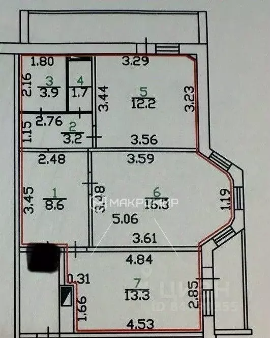 2-к кв. Орловская область, Орел ул. Картукова, 4 (59.2 м) - Фото 2