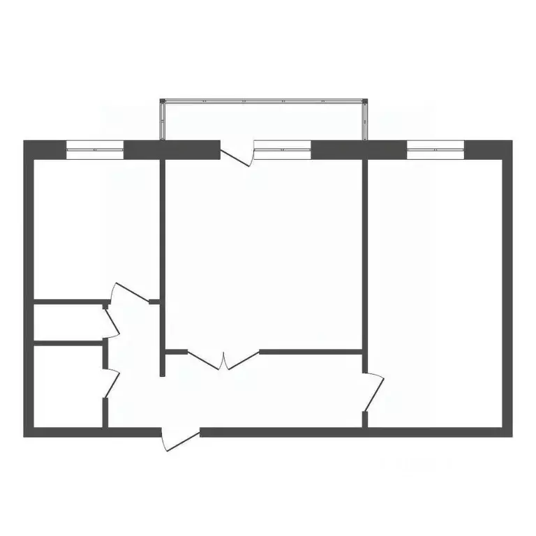 2-к кв. Красноярский край, Красноярск просп. 60 лет Образования СССР, ... - Фото 2