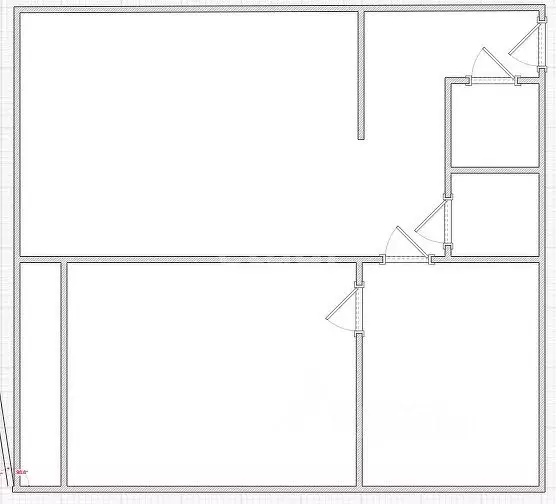 3-к кв. Татарстан, Казань ул. Нурихана Фаттаха, 15 (77.8 м) - Фото 1