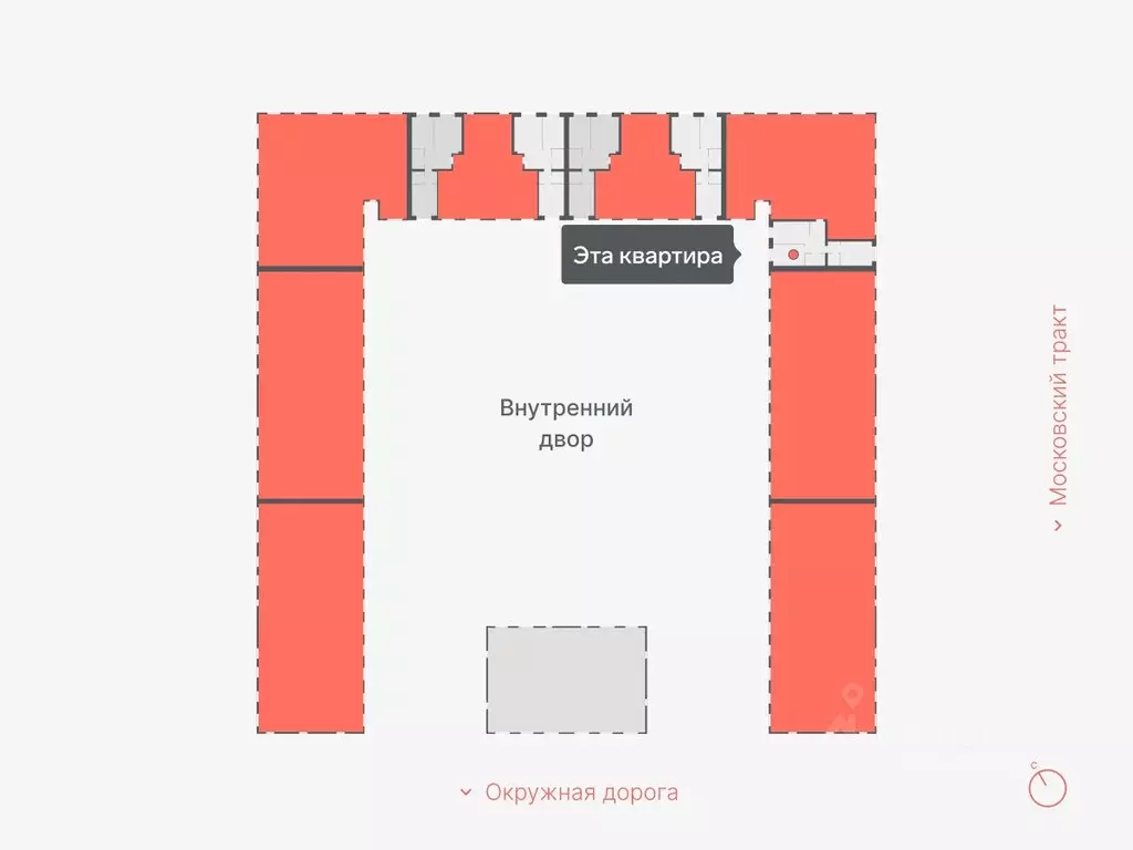 2-к кв. Тюменская область, Тюмень Кремлевская ул., 95 (65.9 м) - Фото 1