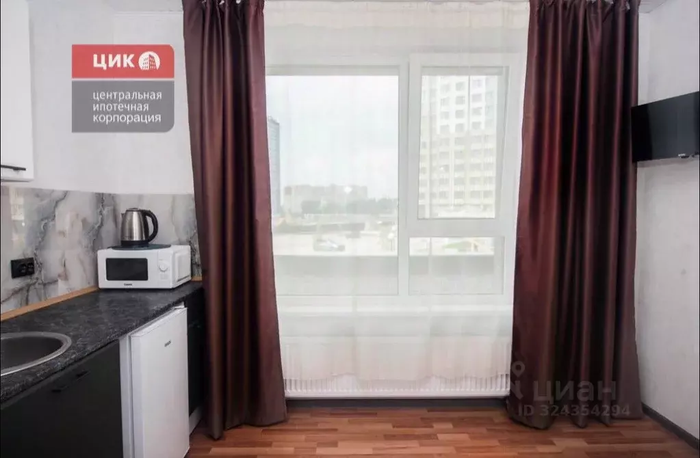 Студия Рязанская область, Рязань ул. Александра Полина, 1 (22.9 м) - Фото 2