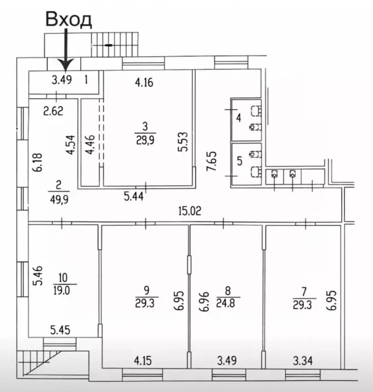 Помещение свободного назначения в Санкт-Петербург Северный просп., ... - Фото 2