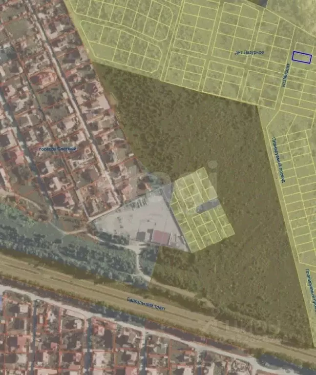 Участок в Иркутская область, Иркутский муниципальный округ, Лазурное ... - Фото 1