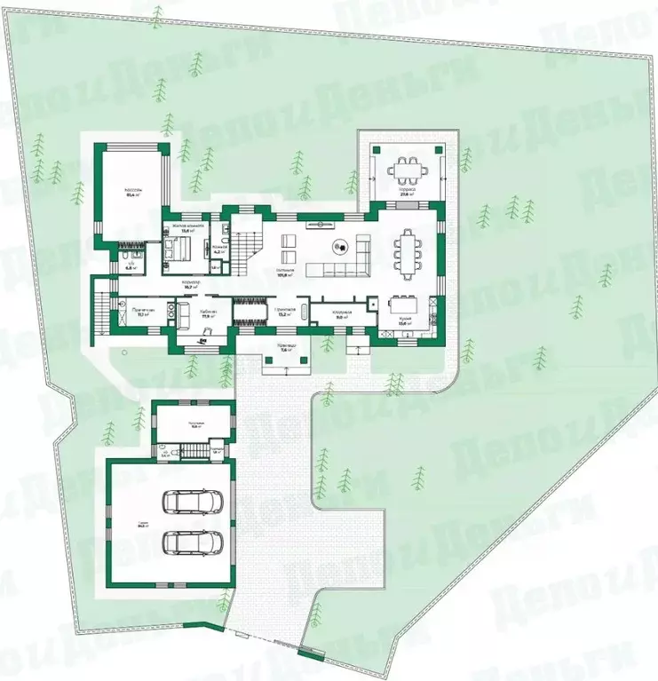 Дом в Московская область, Одинцовский городской округ, Рожновка хут., ... - Фото 1