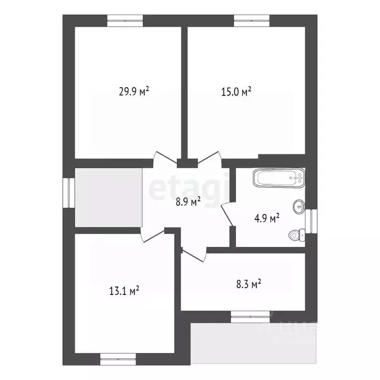 Дом в Воронежская область, Новоусманский район, с. Бабяково Дачная ... - Фото 2