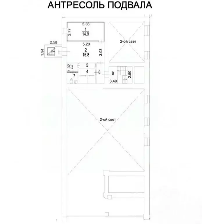 Помещение свободного назначения в Москва ул. Маршала Бирюзова, 8К4 ... - Фото 1