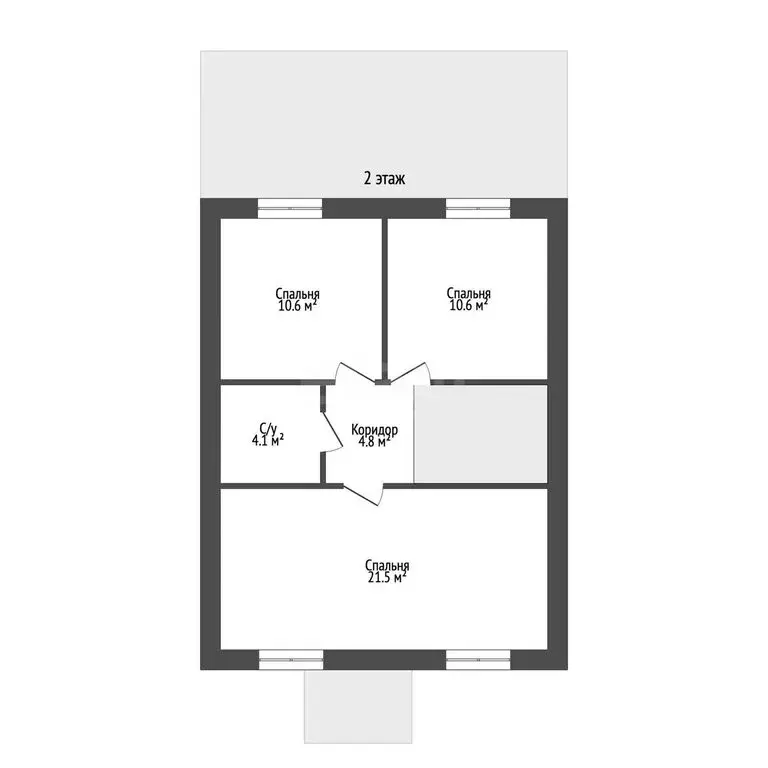 Дом в посёлок городского типа Кратово, Интернациональная улица (132 м) - Фото 1