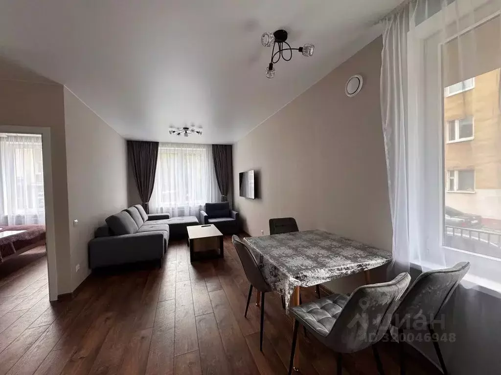 2-к кв. Калининградская область, Калининград Стекольная ул., 39 (50.0 ... - Фото 0