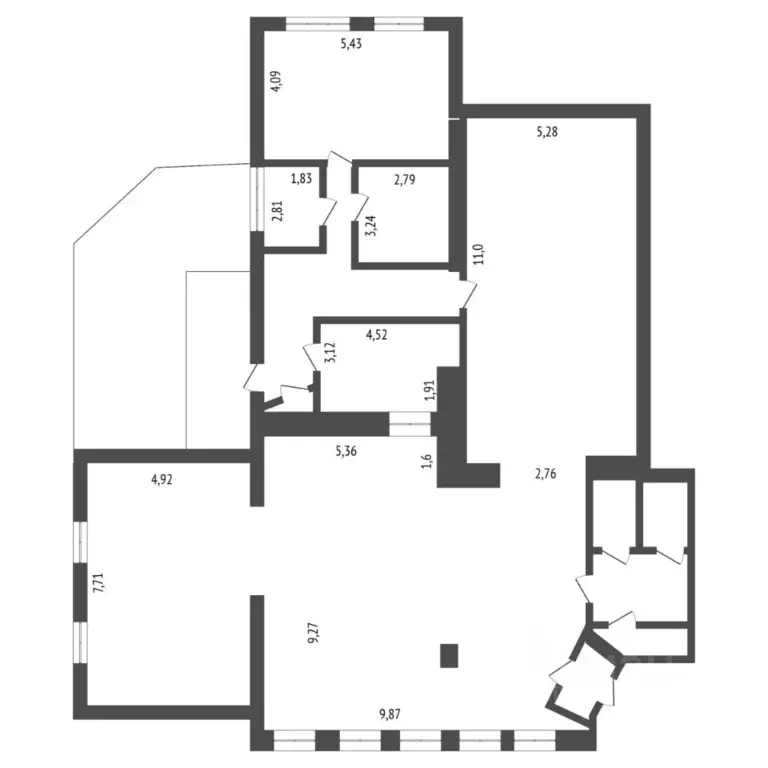 Помещение свободного назначения в Тюменская область, Тюмень ул. ... - Фото 1