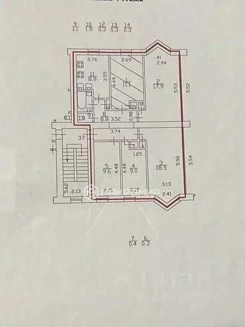 Комната Санкт-Петербург ул. Танкиста Хрустицкого, 106 (11.1 м) - Фото 1