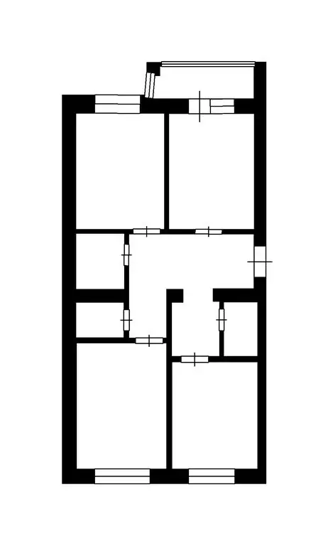 3-комнатная квартира: Пионерский, Прибрежная улица, 21к1 (63 м) - Фото 0