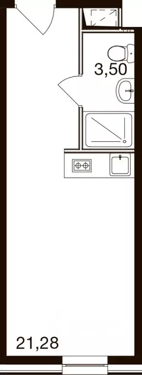 Студия Московская область, Одинцовский городской округ, Новоивановское ... - Фото 1