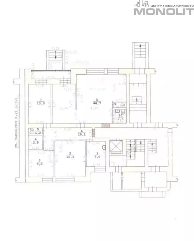 Офис в Свердловская область, Екатеринбург ул. Машинистов, 14 (108 м) - Фото 2
