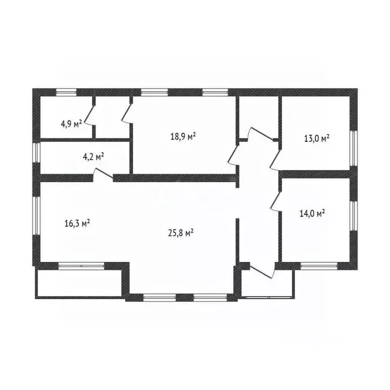 Дом в Брянская область, Брянский район, Отрадненское с/пос, с. ... - Фото 1