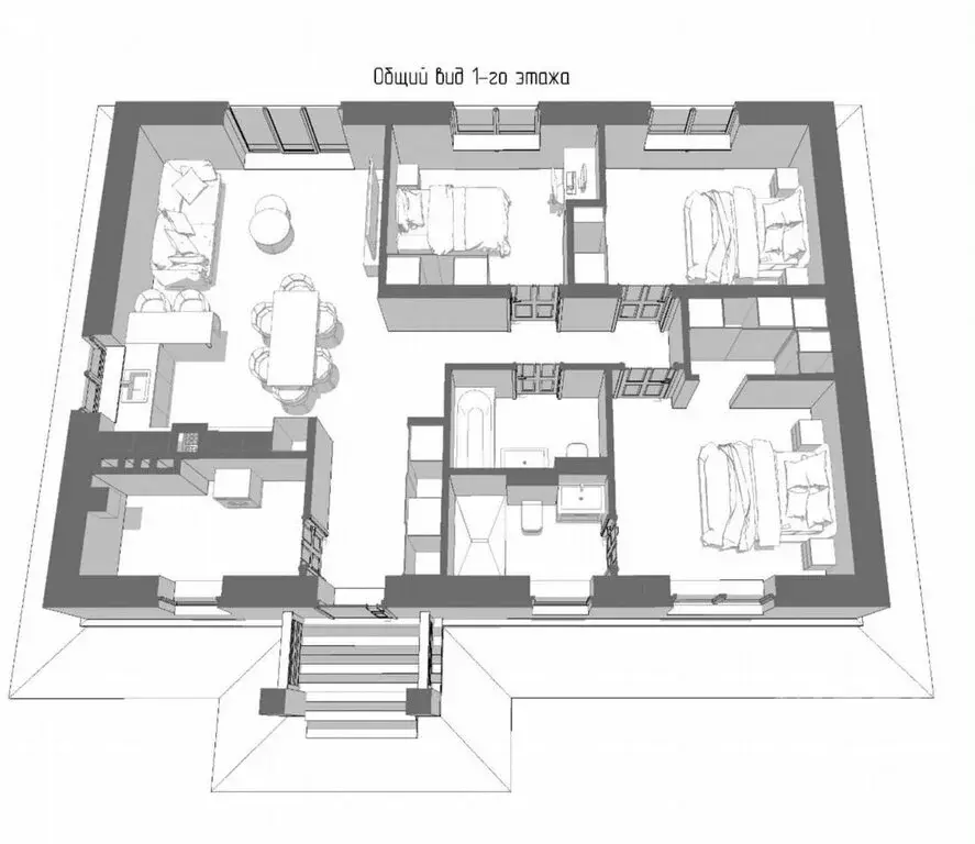 Дом в Низино, Нахимовская улица, 47 (108 м) - Фото 1