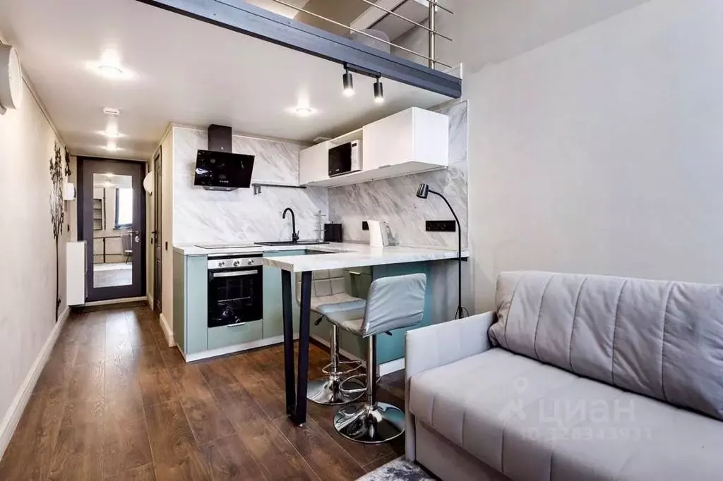 1-к кв. Москва Ленинградский просп., 80к66 (27.6 м) - Фото 1