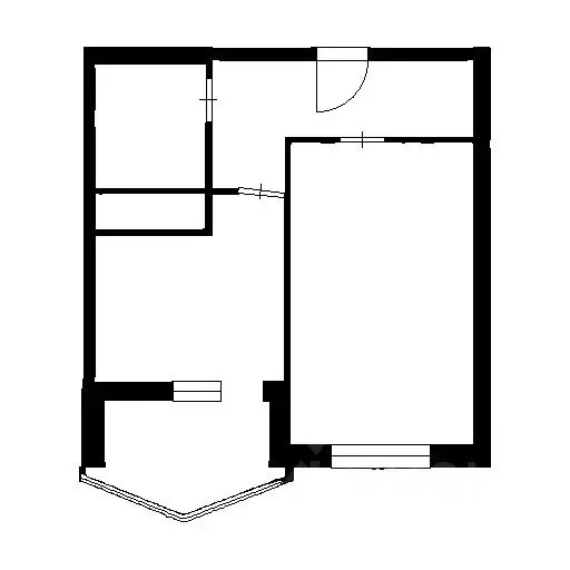 2-к кв. Крым, Евпатория городской округ, Новоозерное пгт ул. ... - Фото 2