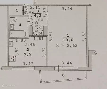 Продаётся 1-к квартира, 37 м - Фото 1