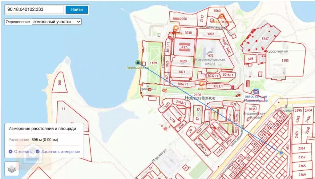 Участок в Крым, Евпатория городской округ, Новоозерное пгт  (5.25 ... - Фото 2