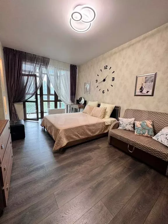 1-к. квартира, 50 м, 6/18 эт. - Фото 1
