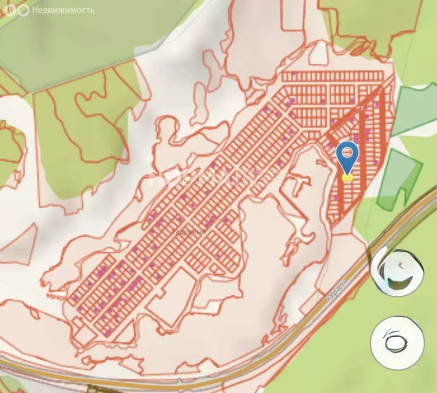 Участок в Октябрьский, микрорайон Радужный (8 м) - Фото 1