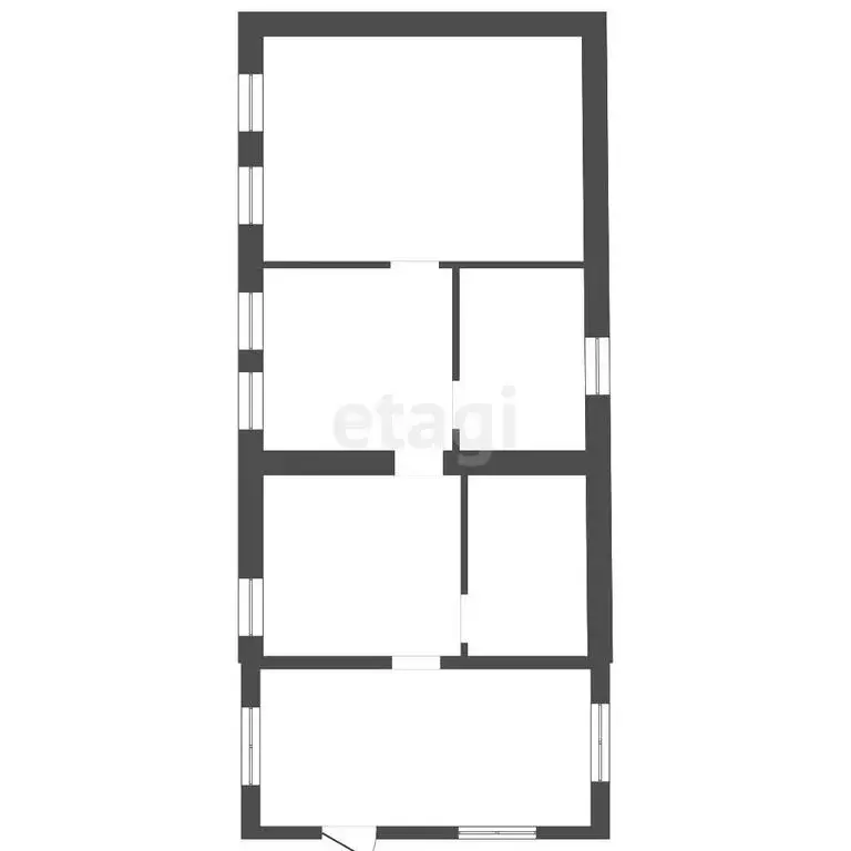 Дом в село Боево, улица Калинина (77 м) - Фото 1