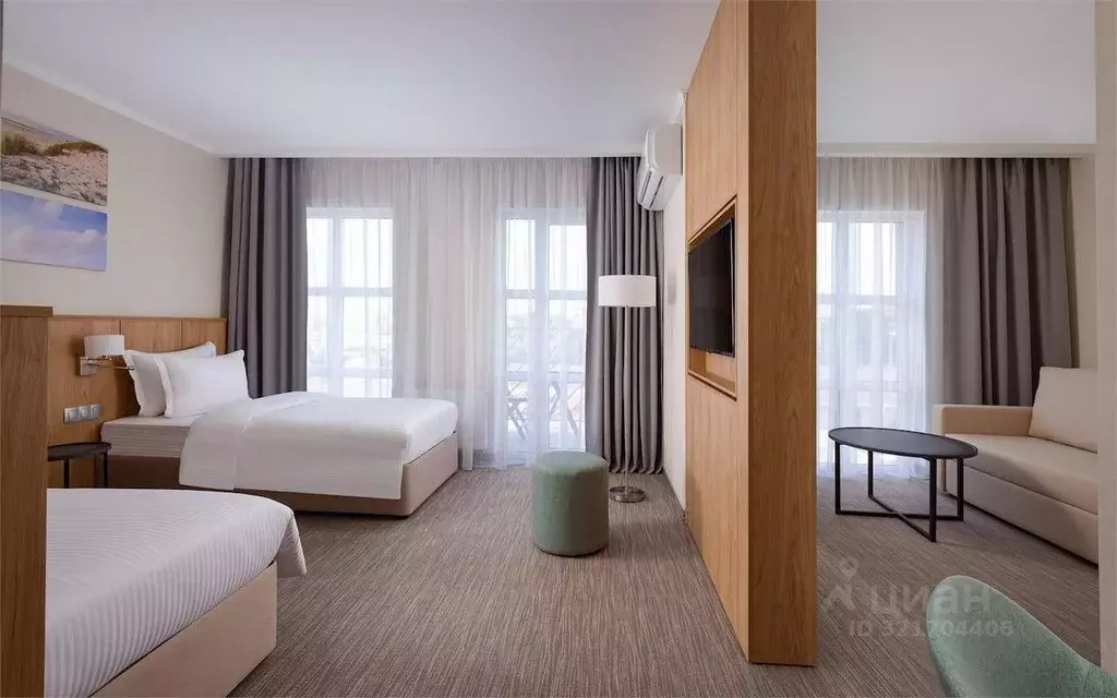 Комната Краснодарский край, Анапа Пионерский просп., 253-1к1 (36.0 м) - Фото 1