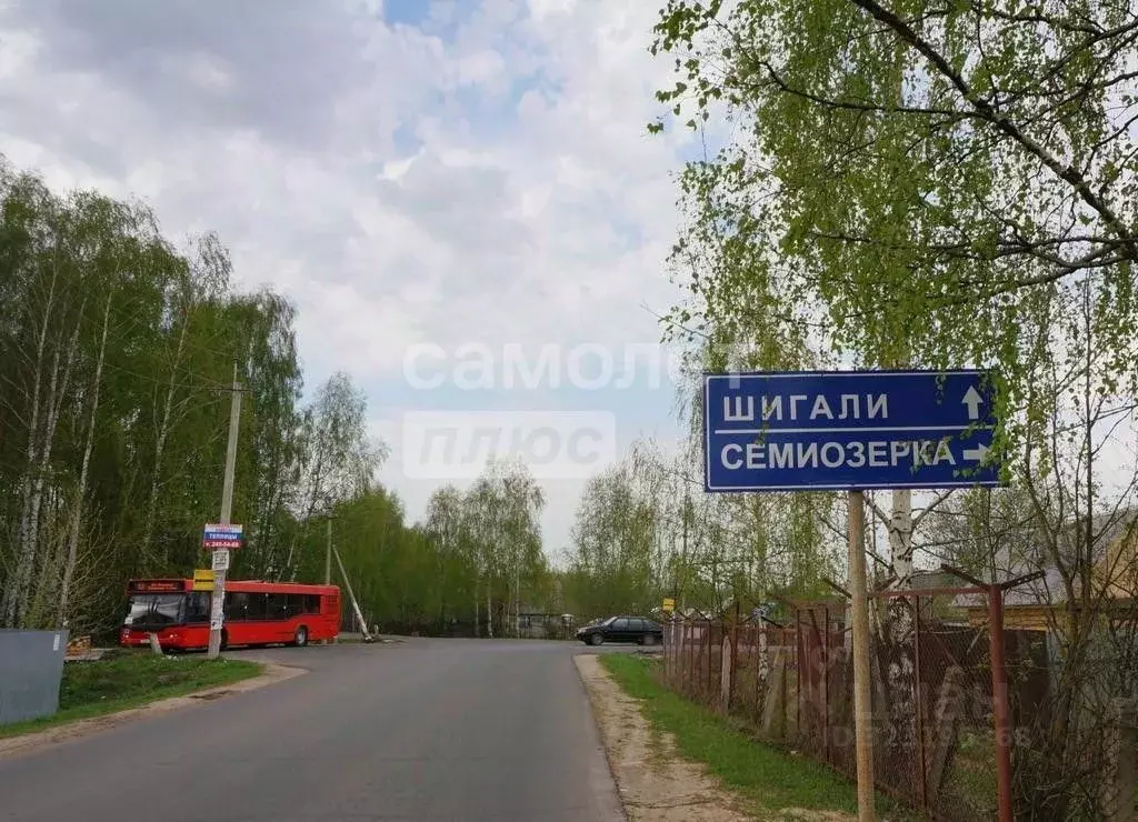 Участок в Татарстан, Высокогорский район, с. Семиозерка ул. Зиганшина ... - Фото 2