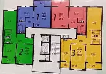 2-к кв. Саратовская область, Саратов Лунная ул., 25Б (64.53 м) - Фото 1