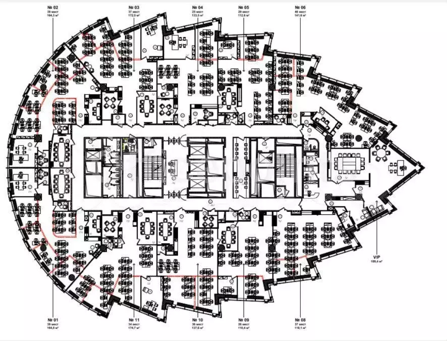 Офис 133.4 кв.м - Фото 0