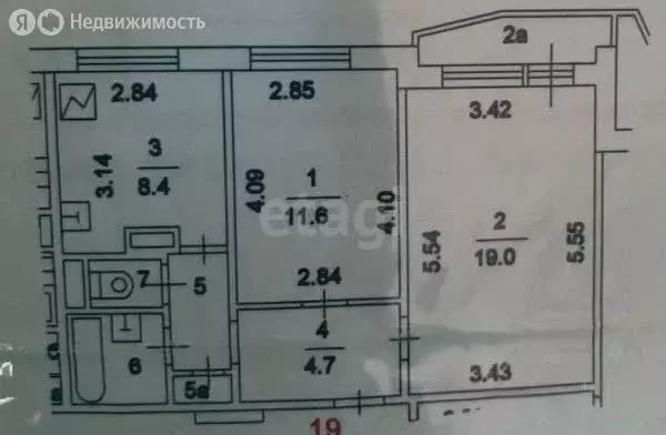 2-комнатная квартира: Москва, улица Скульптора Мухиной, 8 (50.5 м) - Фото 1