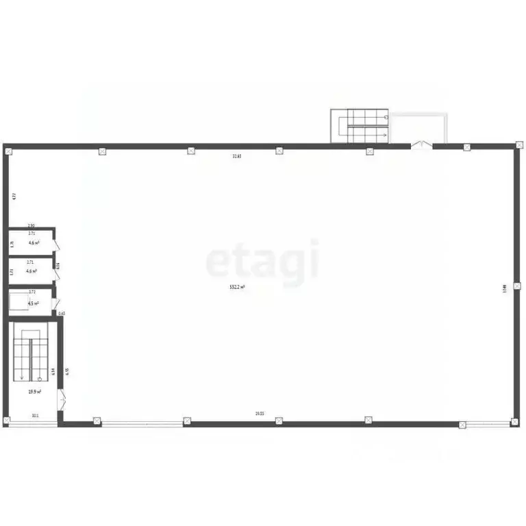 Торговая площадь в Башкортостан, Стерлитамакский район, Казадаевский ... - Фото 2