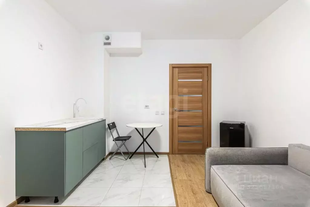 Студия Санкт-Петербург ул. Плесецкая, 4 (22.98 м) - Фото 1